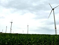 Niet te bang voor een paar windmolens hier in 🇩🇪