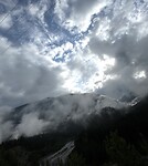 Misty mountains