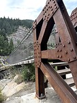 Kookenai Falls Suspension Bridge