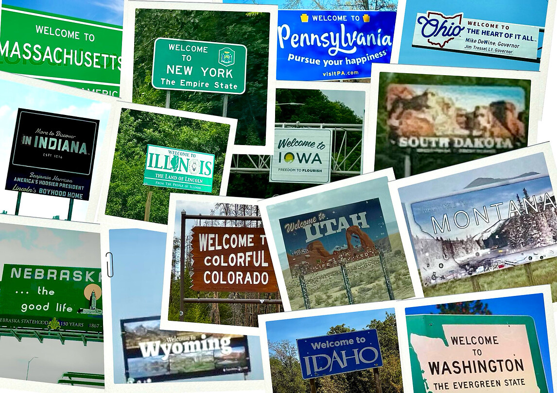 1 month, 15 states… wow