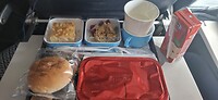 Vliegtuig eten