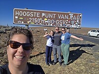 Hoogste punt van de Long Tom Pass