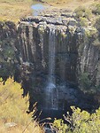 Waterval bij Pinnacle rock