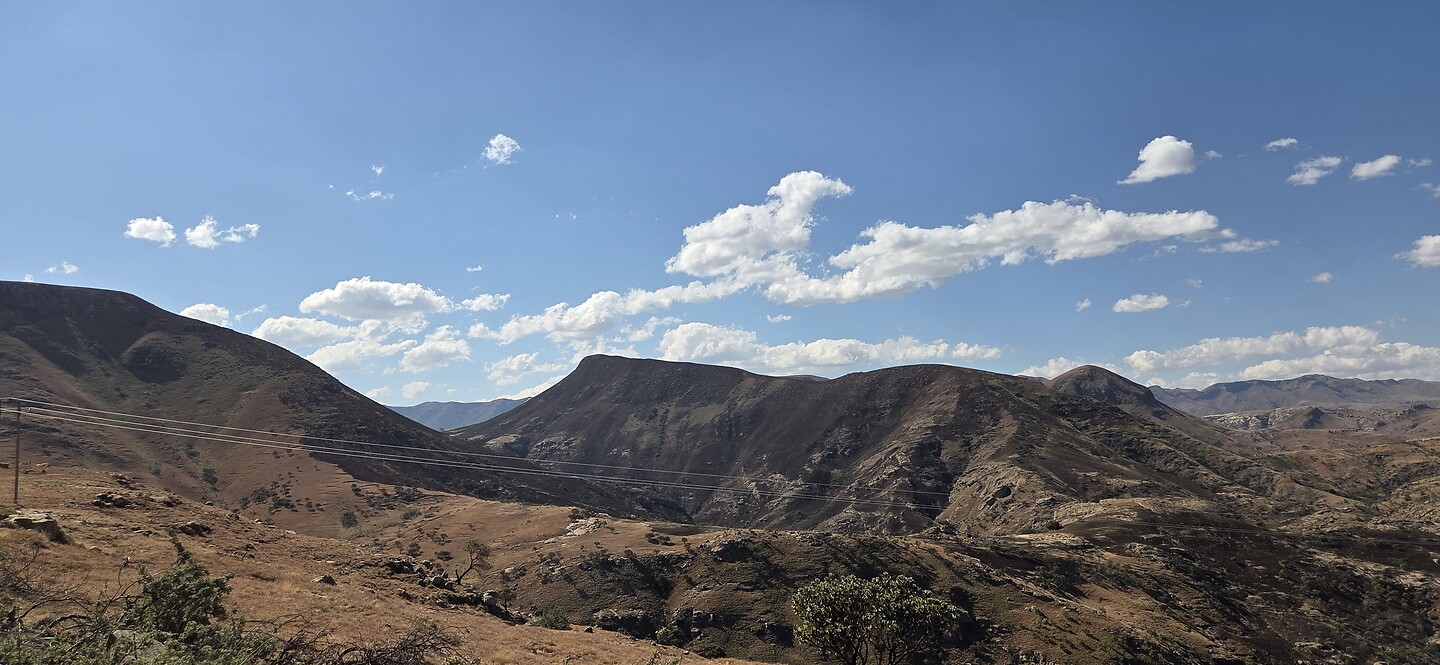 Wat een uitzicht Lesotho