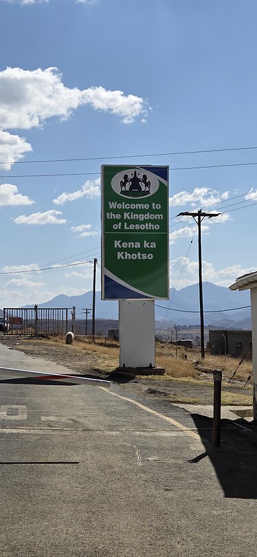 Ja! We zijn in Lesotho