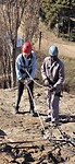 🧗♀️ oefenen met abseilen, marit probeert het ook SKL