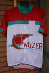 Fietsshirt, cadeautje van de “kantoorcollega’s”