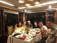 With guests from Taiwan and Malaysia