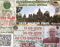 M’n pas voor Angkor