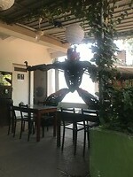 kunst in een cafe