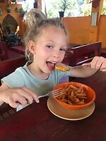 pasta met ketchup