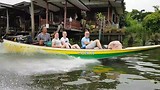 Na de longtail boot in de snelle kleine boot