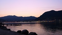 Gardameer by night