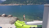 Kano aan Lago de Garda