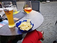 Birra, Aperol Spritz en chips