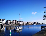 Zeilschip door Kanaal van Walcheren