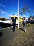 Onderweg naar schip