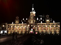 Kloveniersdoelen by night