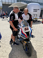 WSBK BMW van Michael van der Mark