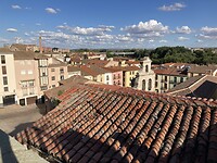 Uitzicht op Zamora en de bruggen.