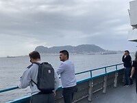 Uitzicht op Gibraltar.