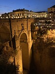Ronda at night.