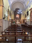 Voor vertrek nog even de Paradores kerk bezocht.