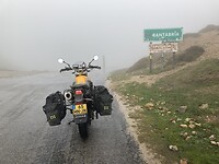 Pas hoogte bereikt net voor opkomende mist.