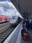 Met de ICE van Hannover naar Hamburg