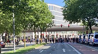 De vierde demonstratie in Bremen