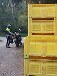 Containers staan klaar om gevuld te worden