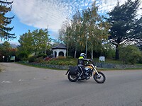 Op weg voor de appeltour in de omgeving