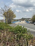 Een van de vele bruggen over de Möhnesee
