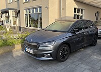 Thuisgekomen met sportieve Skoda