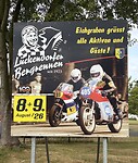 Net een weekend te laat voor de races