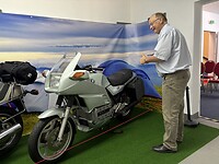 Dit was mijn eerste motor, maar dan Madison Grau
