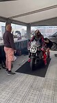 De eerste meters op het TT circuit
