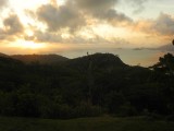 Zonsondergang in Val d'Endor regio