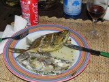 Onsmakelijke foto van mijn eerste Creoolse gerecht, was heerlijk!