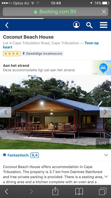 Vanaf vrijdag onze volgende accommodatie