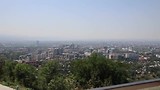 Uitzicht op Almaty