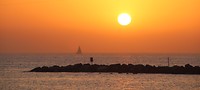 Zonsondergang Tel Aviv