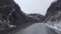 Langs de Ávzejohka in Noorwegen