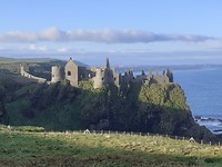 Uitzicht op Dunluce Castle