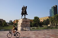 Beeld van Skanderbeg