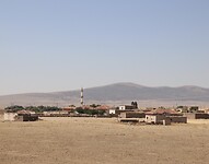 Half verlaten dorp