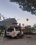 Top uitzicht vanaf ons roofrack