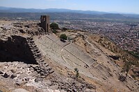 Theater in Bergama (oude Pergamon)