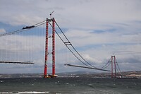 Volgende keer kunnen we over deze brug
