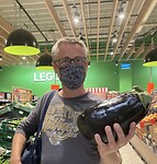 Nog nóóit zulke grote aubergines gezien!